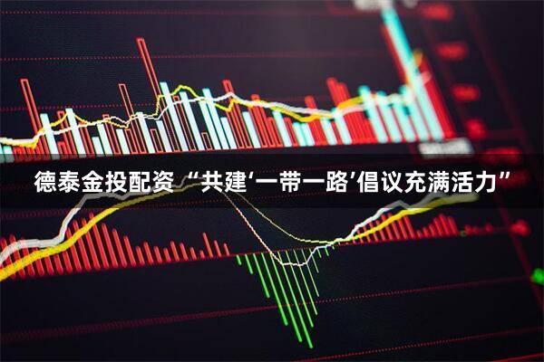 德泰金投配资 “共建‘一带一路’倡议充满活力”